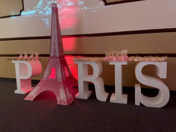 Large letters rentals party event theme decoration marquee