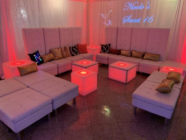 Lounge furniture vip parties rental long island ny nj ct pa
