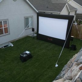 backyard inflatable screen long-island ny