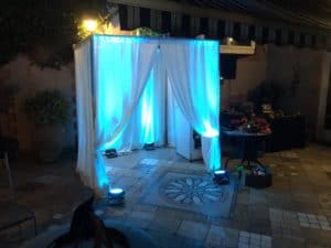 Photo Booth rentals glow enclosed drapes props parties events