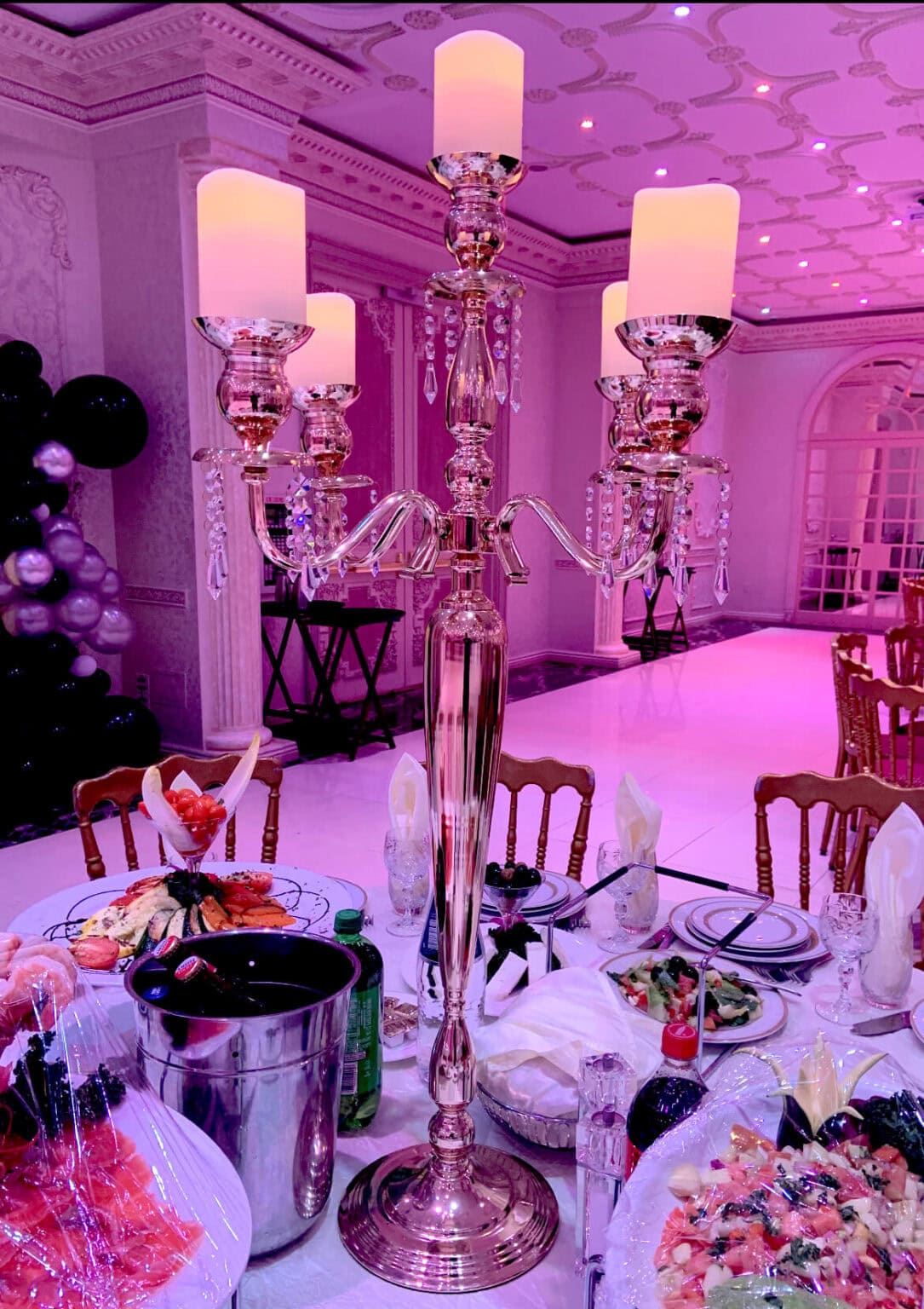 Centerpiece Rental Candleabra Flower tabletop Long island NY NJ CT PA